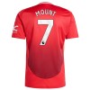 Maillot de Supporter Manchester United Mount 7 Domicile 2024-25 Pour Enfant